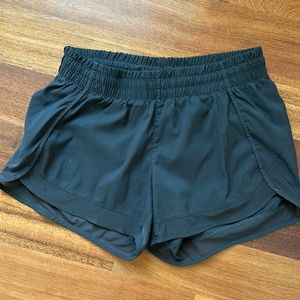 Athleta charcoal grey running shorts
